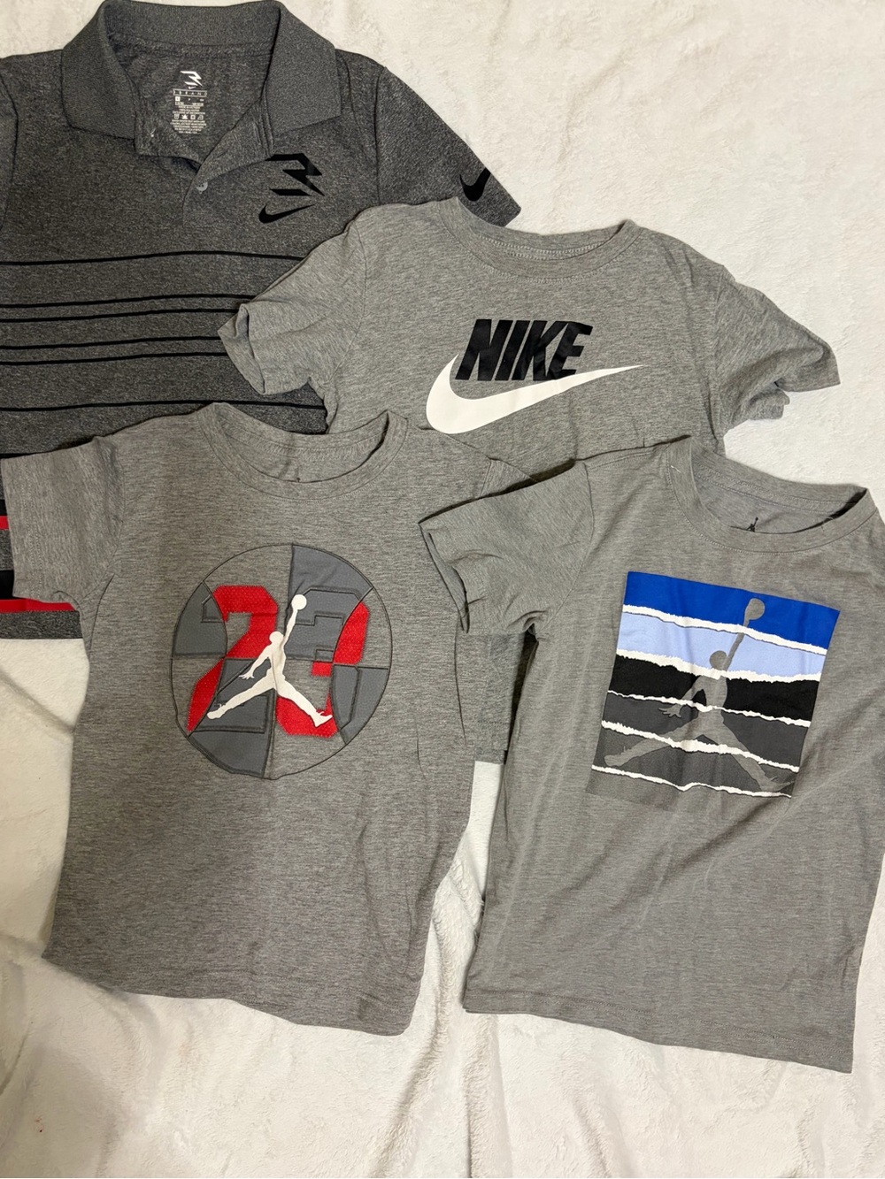 Nike & Jordan Kids Athletic Tee Bundle